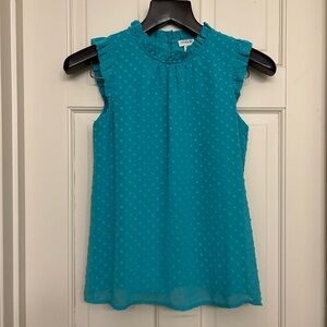 J. Crew Teal Sleeveless Top